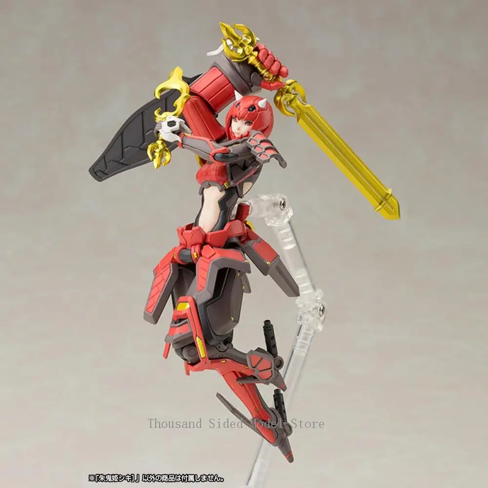 IN Stock Original Kotobukiya KP346R Phantasy Star Series 1/12 Vermilion Guardian Shiki Assembly Model Action Figure Toys 15CM