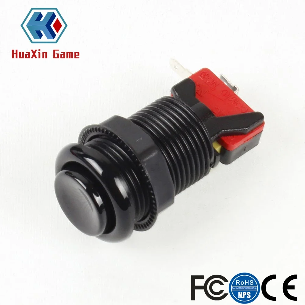 12x Happ Type Standard Push Buttons With Micro Switch For Arcade Video Games Mame Jamma