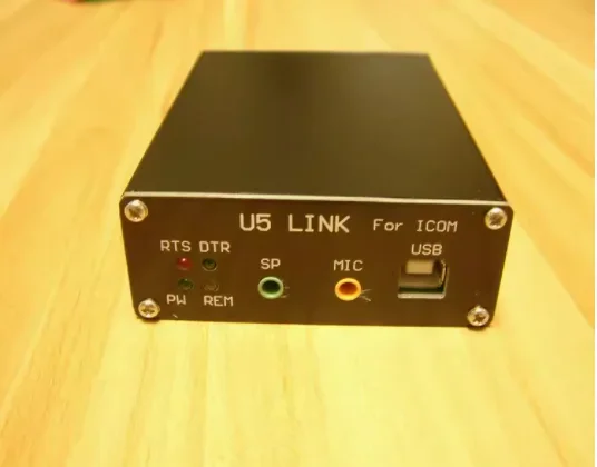 

Радиоразъем LINK U5 ICOM 2024 с интерфейсом усилителя мощности, чип интерфейса FIDI USB