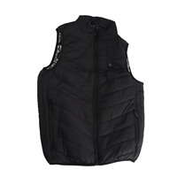 3 Gears Heated Jacket Heated Jacket Unisex 3 Gears Four Zones Heating Polyester Electric Thermal Vest for Outdoor Winter