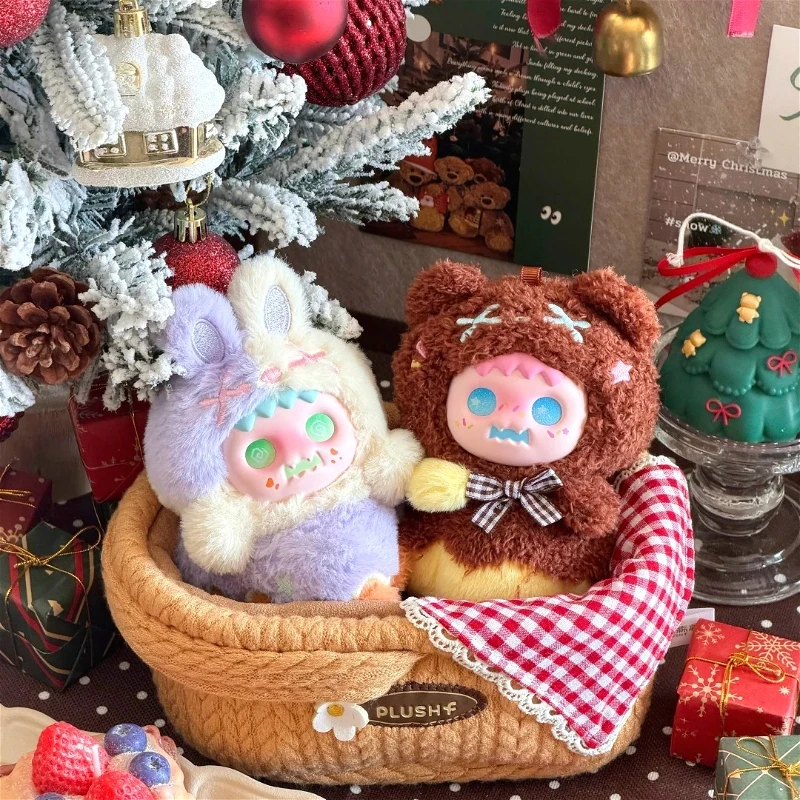 ShinWoo طفل شبح الدب المر الحلو صندوق أعمى لطيف ShinWoo أنيمي الشكل حقيبة قلادة صندوق غامض الفينيل الوجه دمية مفاجأة هدية