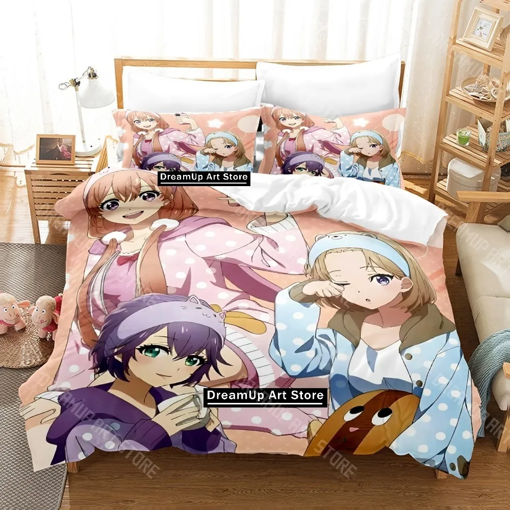 Juego de cama con estampado 3D de una pareja de cucos para niños y niñas, funda de edredón y funda de almohada, tamaños Twin, Queen, King, Full, Single, Double