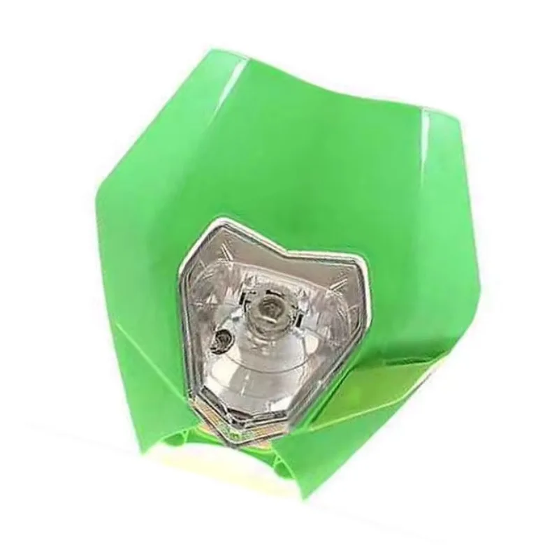 

Green Motorcycle Headlight for Honda Kawasaki Suzuki Yamaha KX250F CRF XR CR