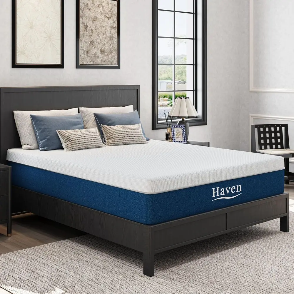 

Inch Full Mattress in a Box, Gel Infused Memory Foam Mattress with Cooling Cover, Medium Firmness for Back Pain Relief, Foam Ma