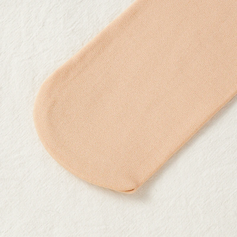 5 Paar warme Mittelrohrsocken aus dickem Samt für Damen, Winter-Schneesocken, thermische einfarbige Bodensocken für den Schlaf zu Hause – Detail 4