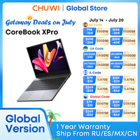 CHUWI CoreBook XPro Gaming Laptop 16GB RAM 512GB SSD 15.6 inch IPS Screen Intel Ten Cores i5-1235U Core UP to 4.4 Ghz Notebook