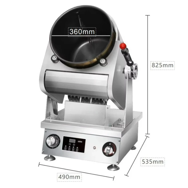 

Commercial Kitchen Equipment 110V/220V AI Cooker TNG Electric Restaurant Automatic Cooking Machine Stainless Steel