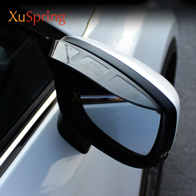 مرآة الرؤية الخلفية للسيارة ، ملجأ حاجب للمطر لمازدا CX5 2017 2018 2019 2020 2021 2022 KF ملتصقات تزيين مقبلات واقية #4