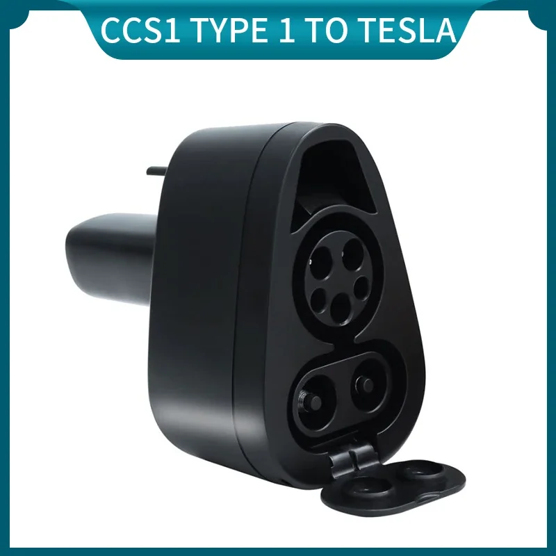 EVONIC CCS1&J1772 to Tesla Adapter EV Portable Charging Adapter 250KW 240V 80A DC Fast Charging for Tesla Model 3/X/Y