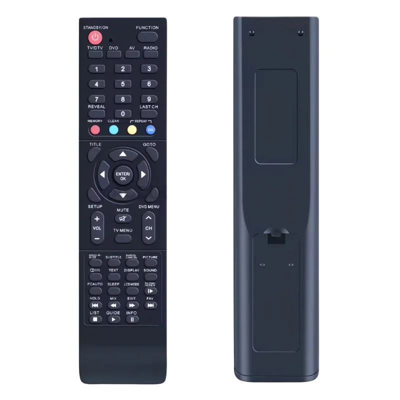 

Universal Remote Control for Bush LCD TV/DVD Models BTVD31187S2 BTVD91186B BTVD91216B - New Replacement Remote Control