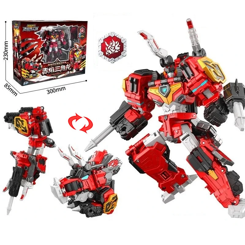 ของเล่นหุ่นยนต์แปลงร่างมินิฟอร์ซ ไดโนอิด วอร์ริเออร์ แอคชั่นฟิกเกอร์ มินิฟอร์ซ เอ็กซ์ ไทดอล ชาร์ค เฮดบอท ของเล่นไดโนเสาร์แปลงร่าง