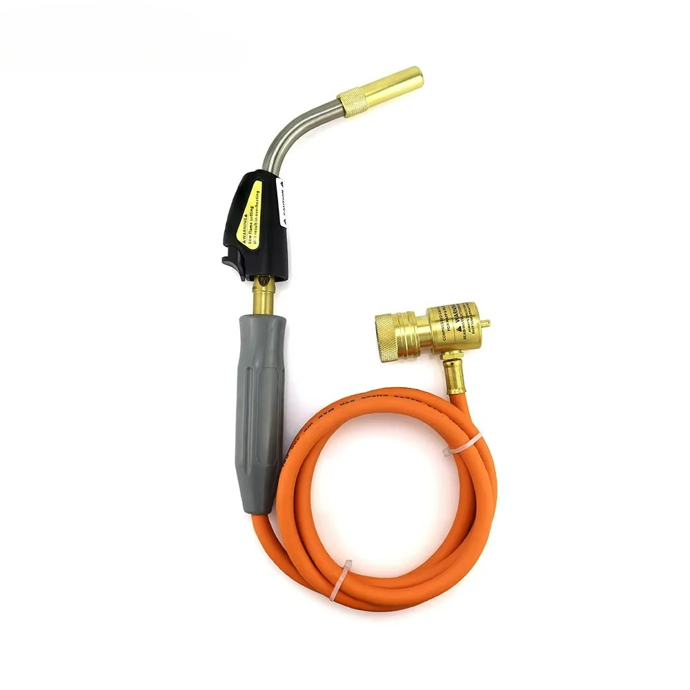 ZS-3SW Manual Welding Torch Self-ignition Hand Torch Mapp Gas Propane LPG Torch Head Trigger Start Soldering Kit High Soldering