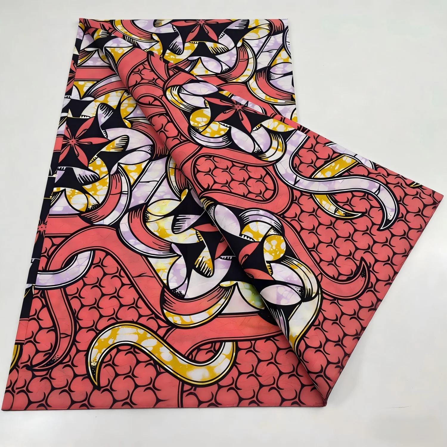 

New High Quality Guaranteed Veritable African Real Wax Prints Fabric 100% Cotton Soft Nigeria Style Ankara Wax Design Hot Sellin