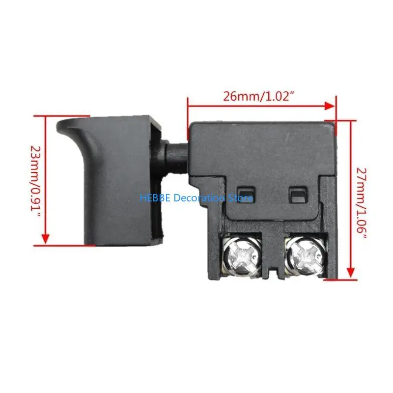 B0KC Electric Trigger Button Switch Power Tool Accessories Parts Power Switch 250V 6A