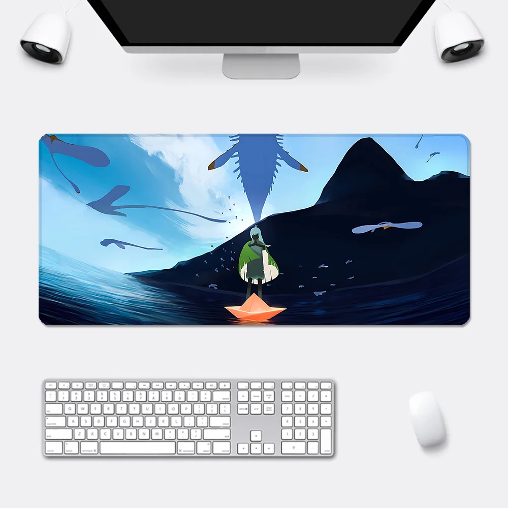 Himmel Kinder der Lichter Mouse pad HD-Druck Computers pieler Sperr kante rutsch feste Mauspad xxl90x40cm Tastatur PC Schreibtisch Pad