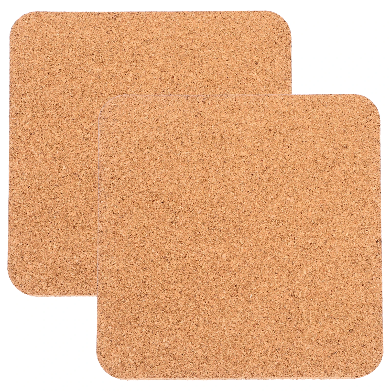 

2pcs Thick Cork For Office Wall Bulletin Memo Notice Decorative Message Board Large Cork Boards For Walls Soft Lightweight Wall