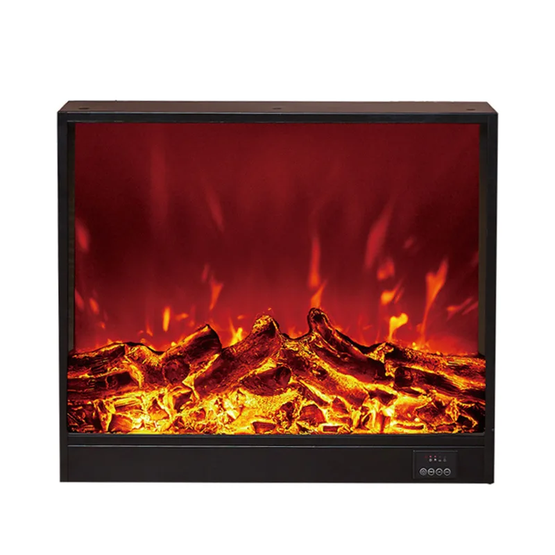 Decorative Electronic Fireplace Core Embedded Simulation Fire Heating Fireplace Home European Electronic Fireplace Core