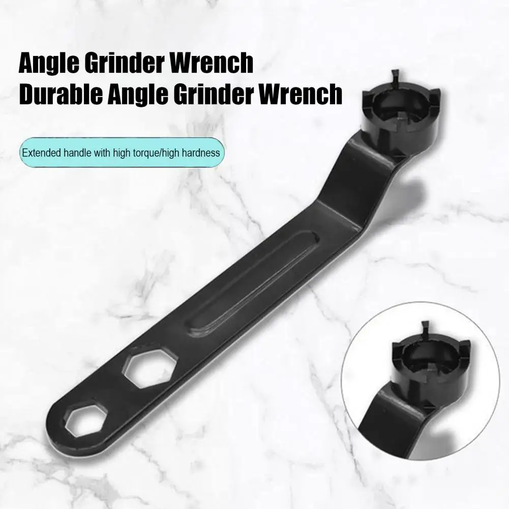 

Ключ для угловой шлифовальной машины, профессиональный гаечный ключ из высокоуглеродистой стали, нескользящий гаечный ключ для регулировки угловой шлифовальной машины с четырьмя когтями, инструменты для ремонта
