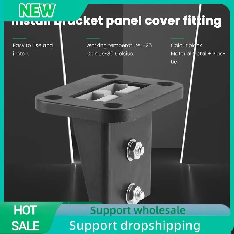 

A04E-Новое скрытое крепление для вилки Anderson 50A, комплект разъемов, монтажный кронштейн, крышка панели, аксессуары для каравана, кемпера, лодки, грузовика