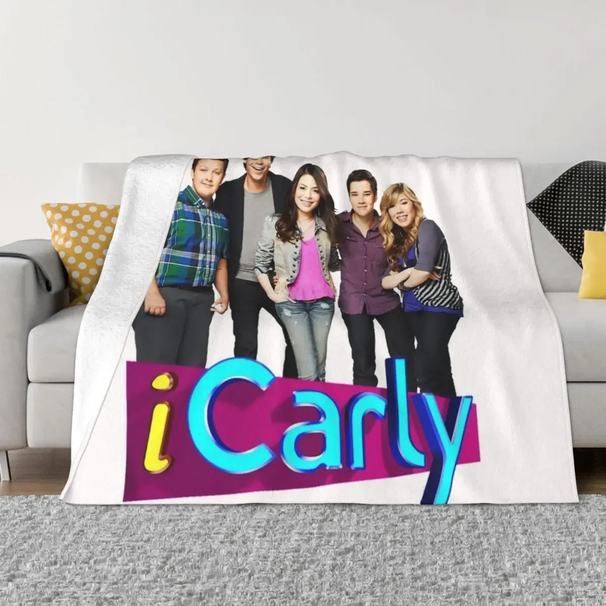 

ICarly Nice friends Throw Blanket For Decorative Sofa blankets and throws Decorative Sofa Softest Blankets