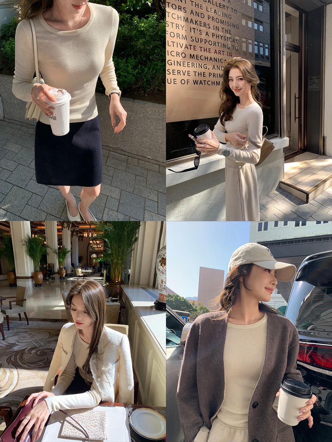 

Женская классическая трикотажная кофта Maven Lin с длинным рукавом и круглым вырезом, облегающая, базовый слой, нежный повседневный стиль, весна 2026