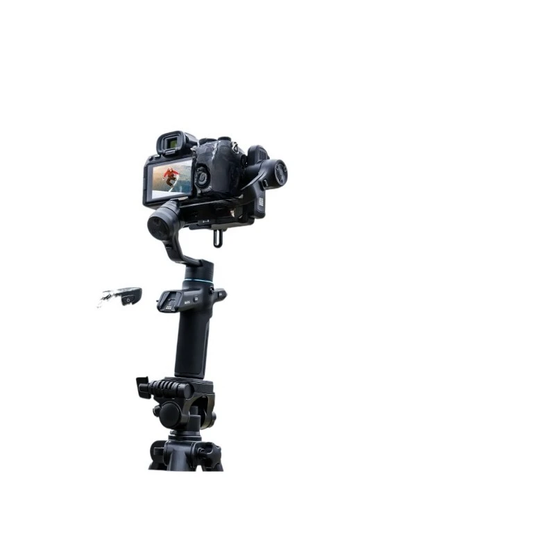 Handheld gimbal stabilizer self-media artifact intelligent follow-up shooting in one machine multi-purpose professional
