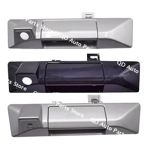 Imagen 2 del producto Manija de puerta trasera Compatible con GWM Great Wall Wingle 7 2018-2022 camionetas manija exterior de puerta trasera con orificio para cámara