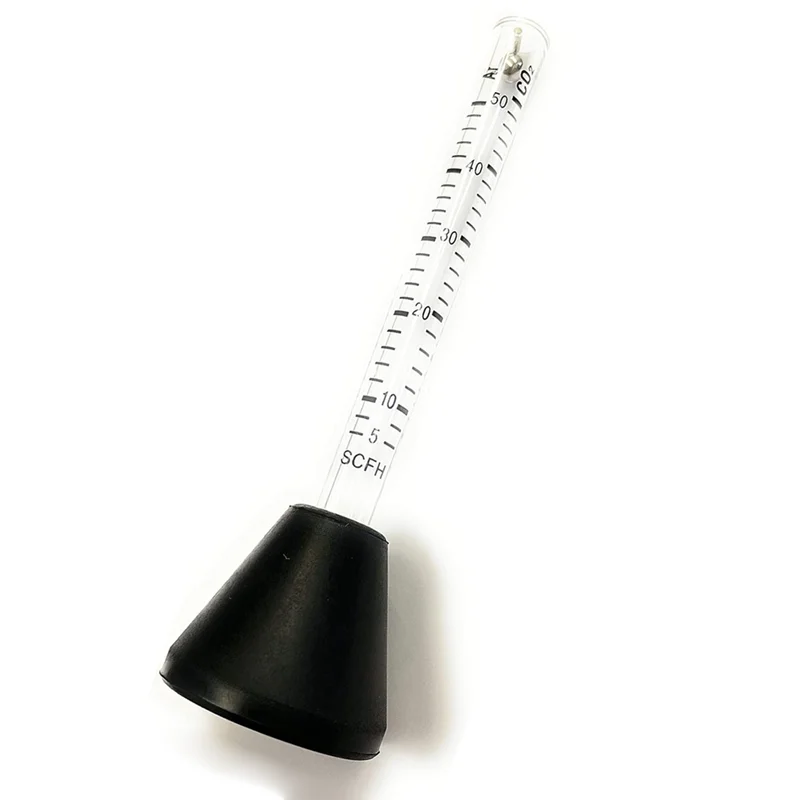 BAAG-Co2 Professioneller Gas-Durchflussmesser, Tester, Durchflussmesser (Peashooter), für Mig Tig-Schweißgerät, Schweißglas, Wasserdurchflussmesser, 1 Stück