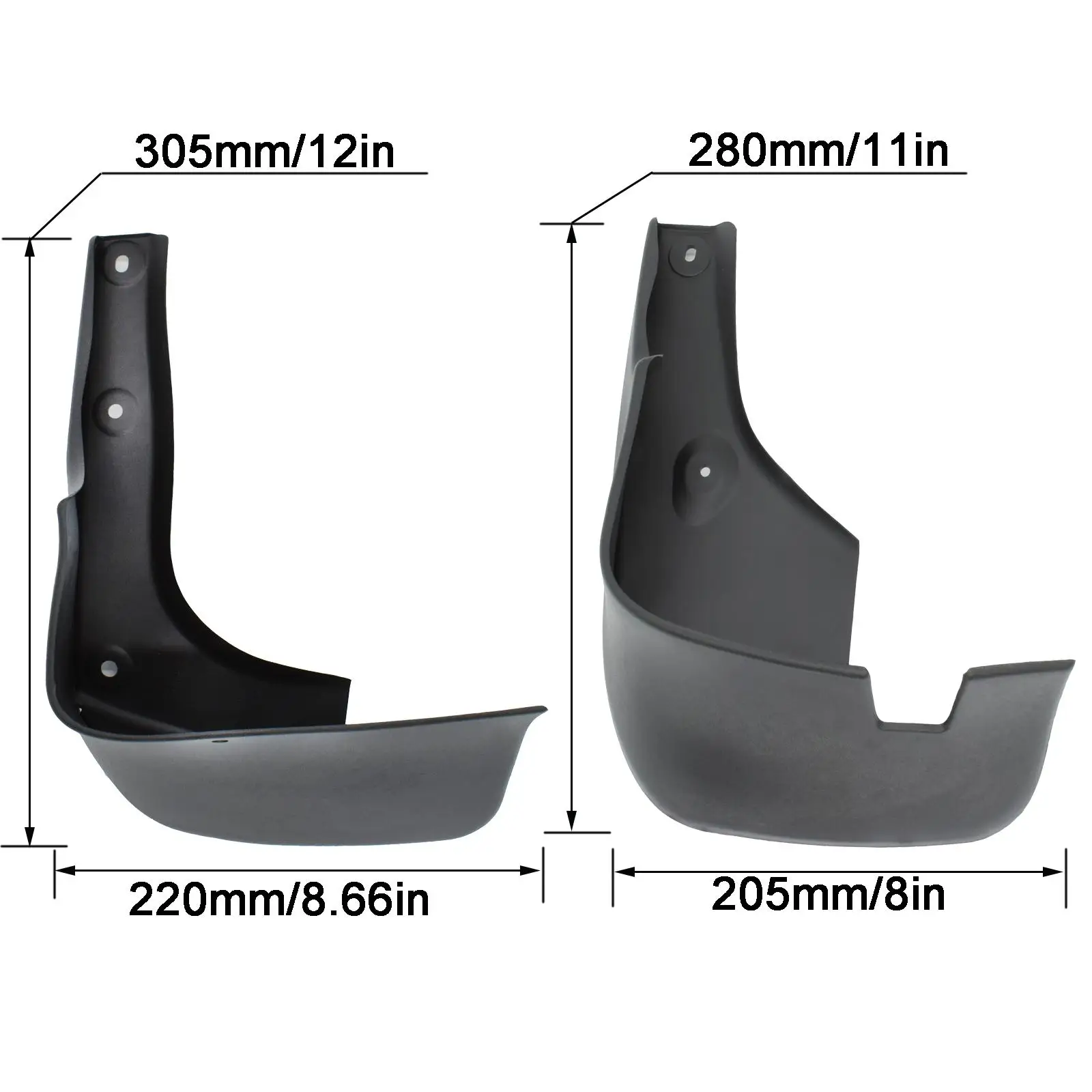 Mud Flaps Splash Guards Fender Matte Mudguard for Lexus Harrier RX Series RX300 RX330 RX350 RX400h 2003 2004 2005 2006 2007 2008