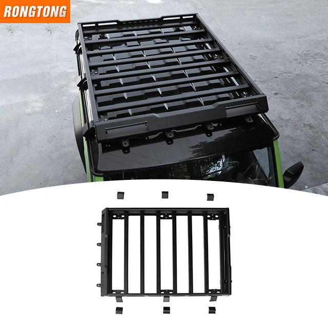 

Auto Exterior Parts Car Organizer Cargo Roof Rack Basket Luggage Carrier for Suzuki Jimny 2019+