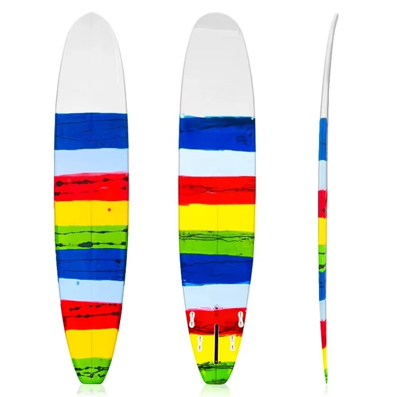 

High Quality 9'0 Epoxy Surfboard Longboard Fiberglass Resin Tint Surfboard for Surfing