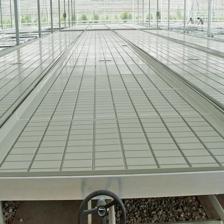 4x8  Flow Trays Produce Hydroponic  And Flow Table