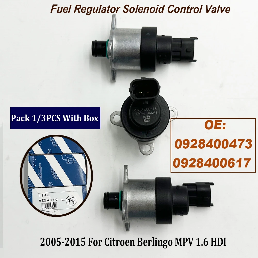 

1/3PCS 0928400473 4903282 Fuel Regulator Solenoid Control Valve 928400473 4902916 0928400617 For Cumminss DAF Volvoo