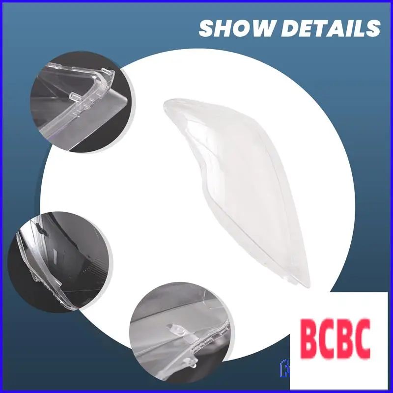 BB-untuk Ford Focus 2009-2011 Lampu Depan Penutup Cangkang Kap Lampu Lensa Transparan
