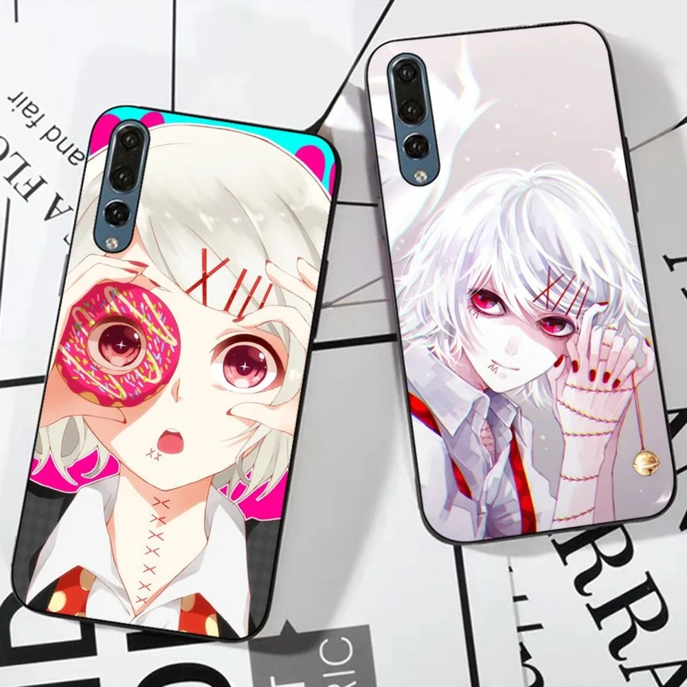 

Juzo Suzuya Tokyo Ghouls Phone Case For Huawei P 8 9 10 20 30 40 50 Pro Lite Psmart Honor 10 Lite 70 Mate 20lite