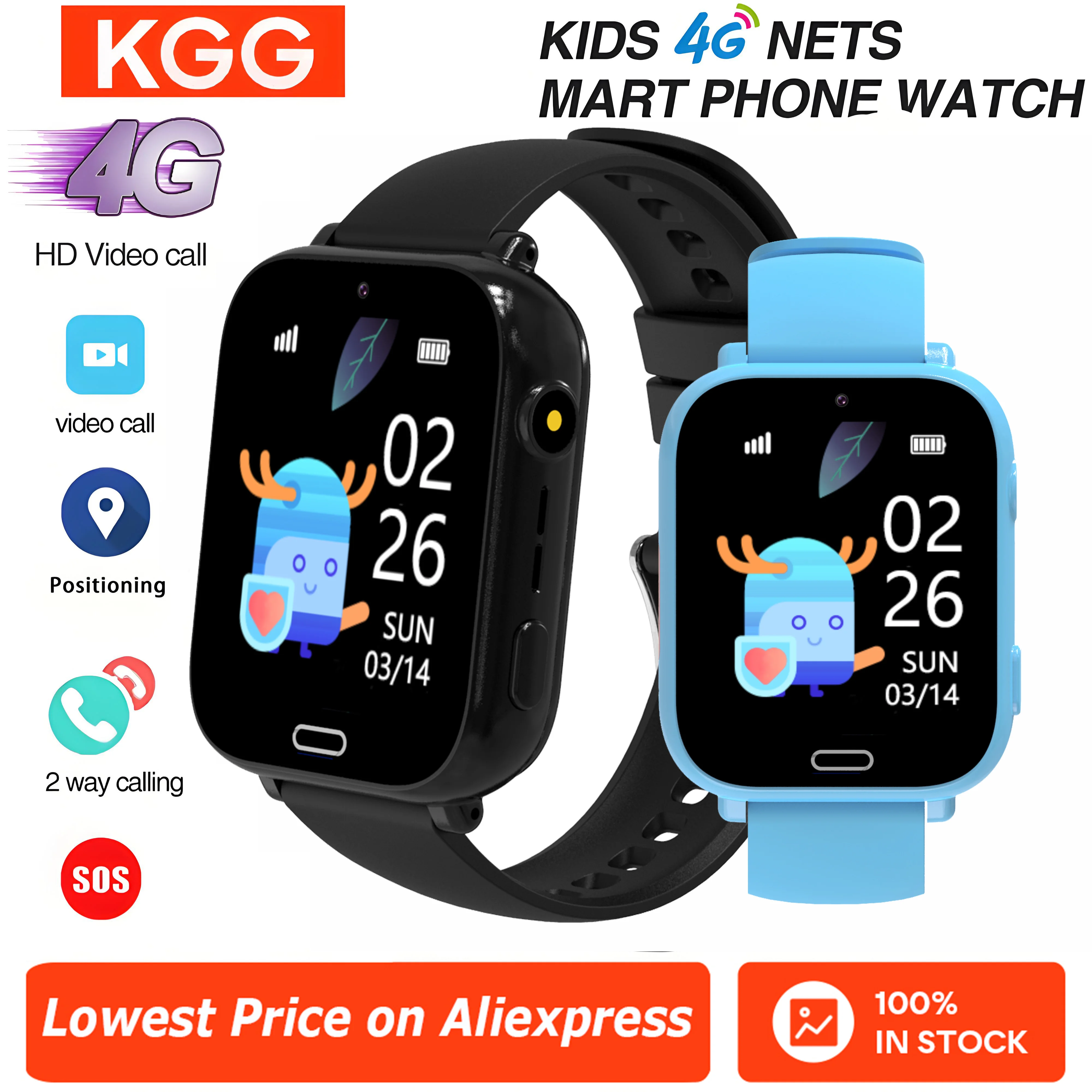 

Детские умные часы 4G, 1,83 дюйма, HD, WIFI, LBS, местоположение, водонепроницаемые, 7 игр, камера, видеозвонок, S0S, будильник, детские часы для телефона, подарки