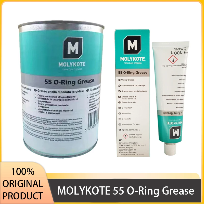 

MOLYKOTE 55 O-Ring Grease O-ring Sealing Silicone Waterproof Lubricant 100G Original Genuine