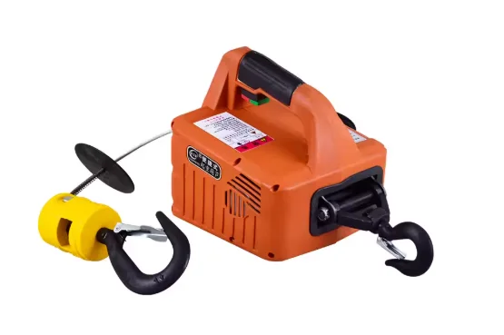 Small crane 0.5 tons 220V household portable electric hoist decoration small crane hoist