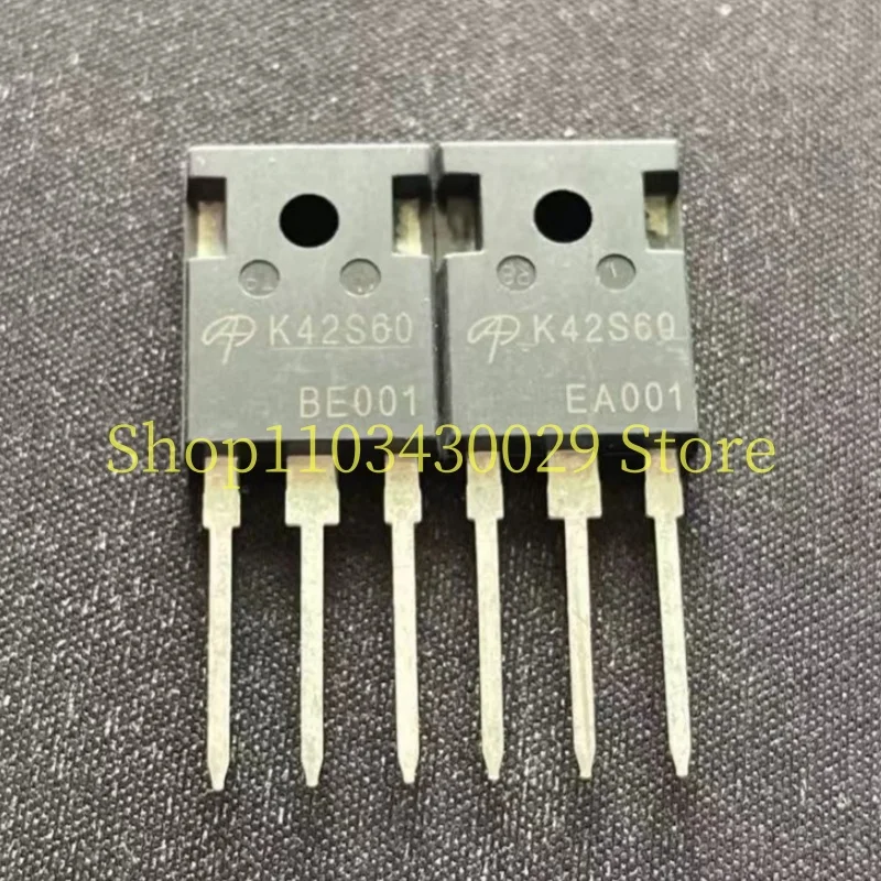 Tubo de efecto de campo MOSFET, 10 piezas, nuevo y Original, AOK42S60 K42S60 TO-247 39A 600V