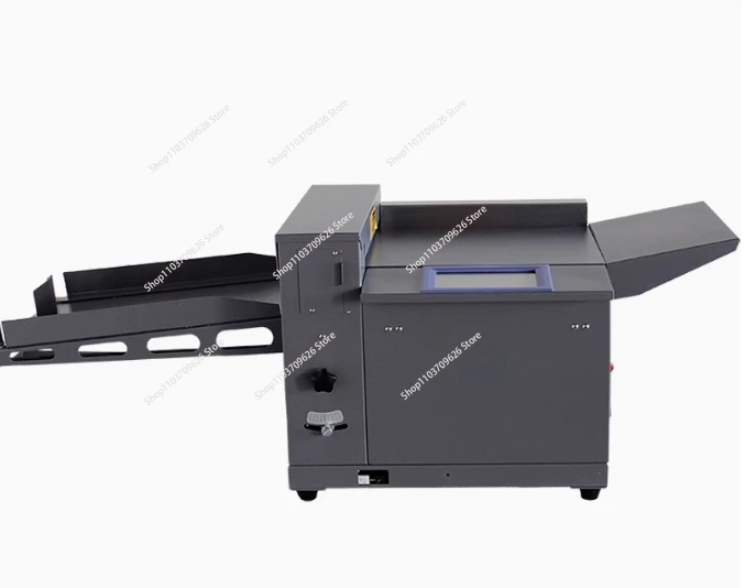 Y10 320mm Paper Creasing Machine Automatic Folding Mark Spine Electric Folding Coated Paper Press Dotted Line Turning Book Line