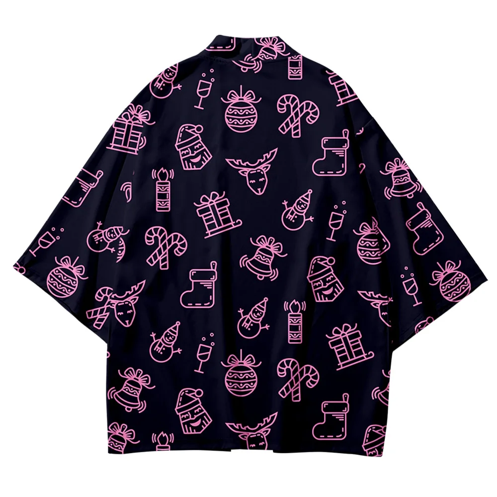 

Loose Digital Print loween Performance Kimono Open Cardigan Jaet Street Sle One-oulder Belted Regular Sve Length