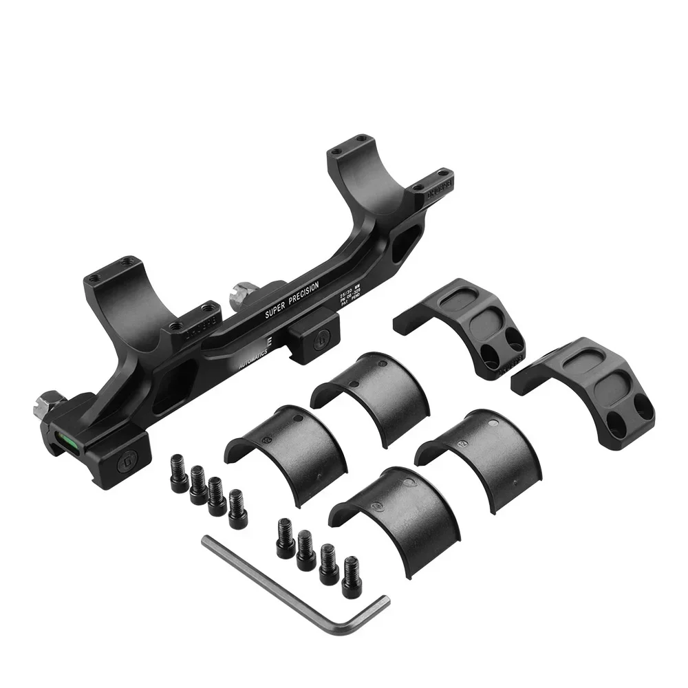 Tactical 25.4mm 30mm GE-ISSELE Cantilever Scope Mount Bubble Level ROF 45 90 RAISER Mount 20mm Rail Riflescope Base Adapter