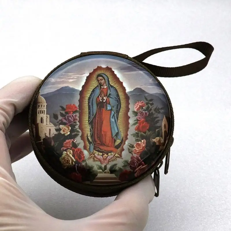 Catholic Rosary Rosary Jewelry Box Coin Purses Rosary Prayer Bag Gift