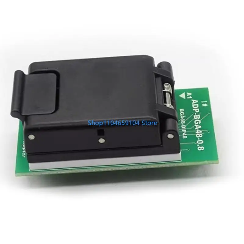 BGA48 DIP48 BGA63-DIP48 adaptador 2 en 1 BGA48-0.8 BGA63-0.8 Espaciado 0,8 mm