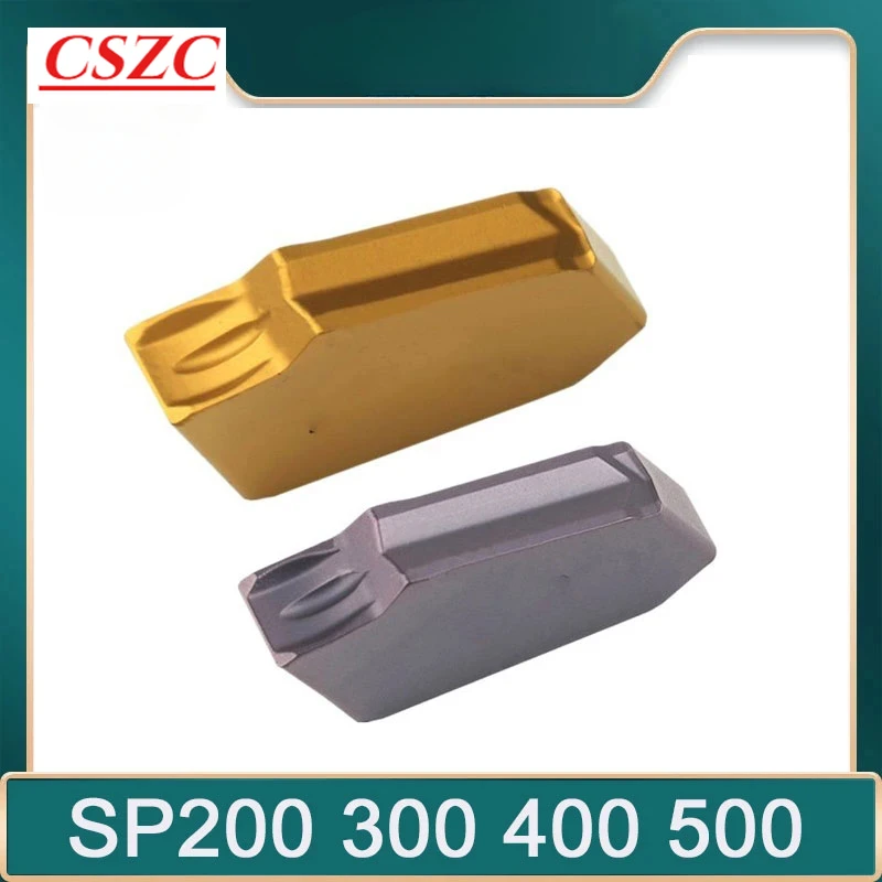 

10PCS SP200 SP300 SP400 SP500 NC3030 Slotted Carbide Insert Carbide Inserts Turning Inserts High Quality High Strength Tool