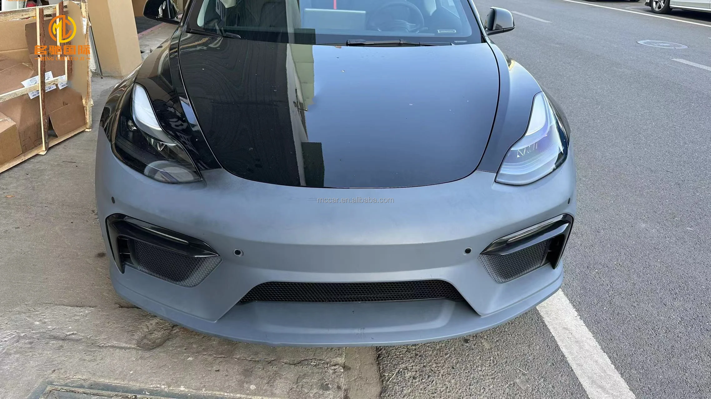 المصد MODEL3 لمجموعات هيكل Tesla MODEL3 GT4