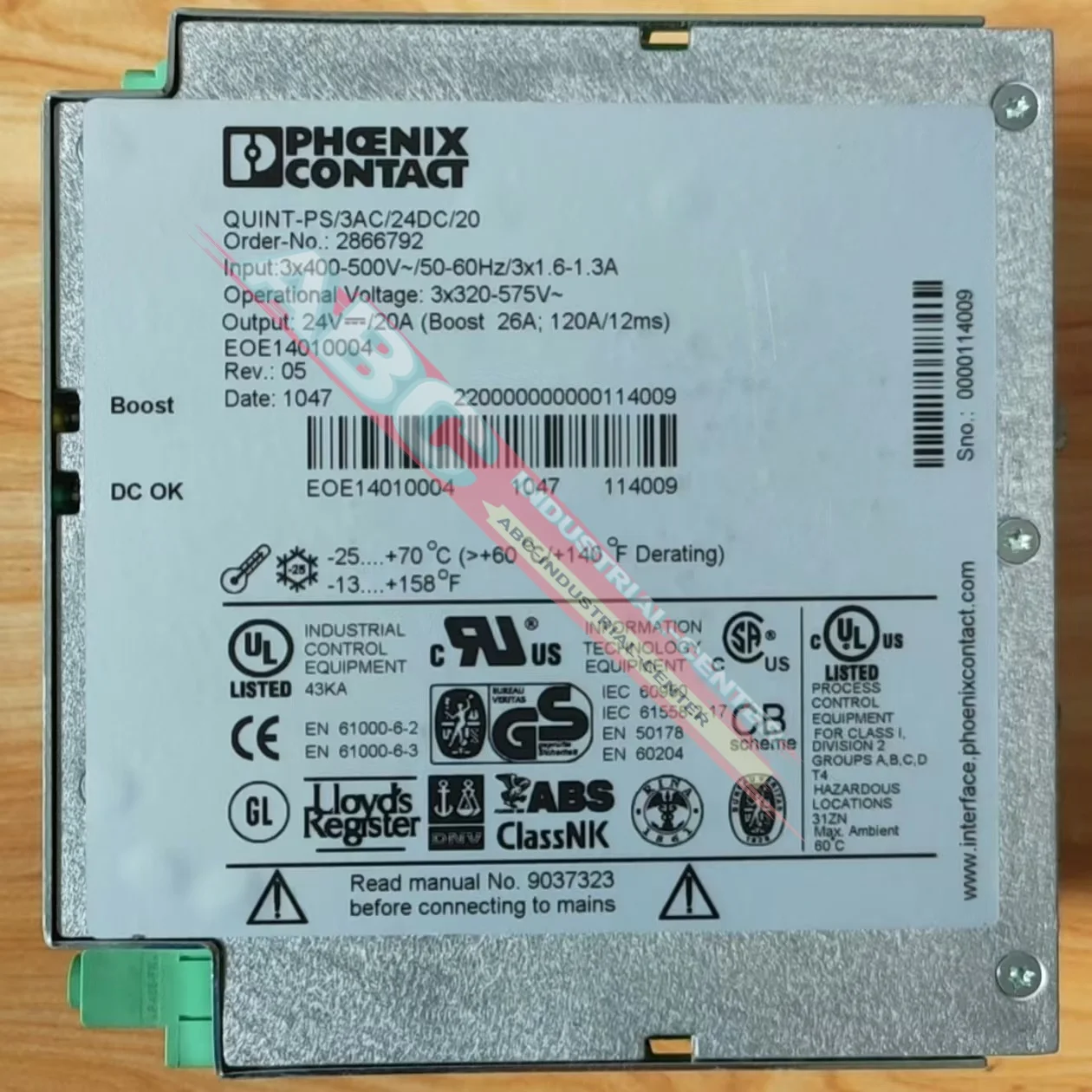 

Power Supply 2866792 2866750 2866763 new in box