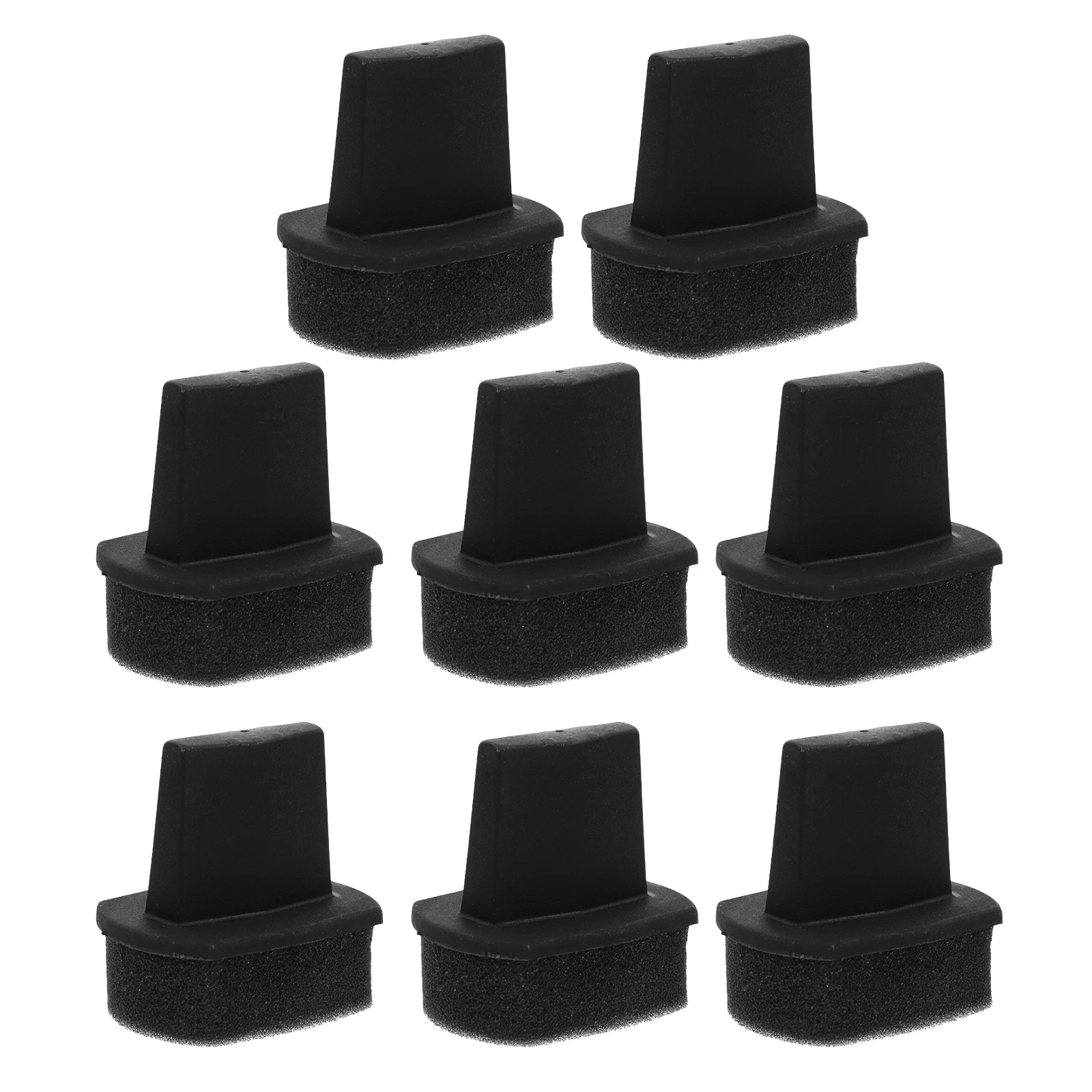 

8 Pcs Multifunctional Painting Sponge Drawing Stamps Jacket Black Hand Graffiti Student