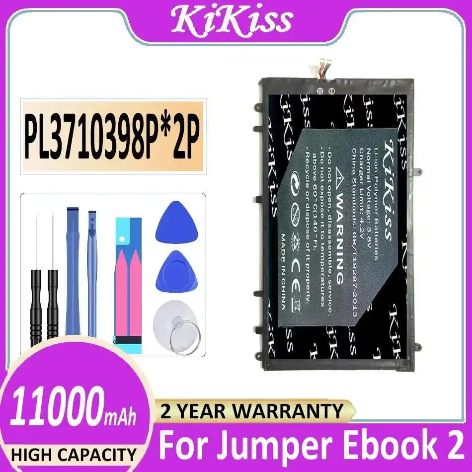

11000 мАч Премиум-сменный аккумулятор PL3710398P * 2P для ноутбука Jumper Ebook 2 Ebook 2 SE 12 4G ПК