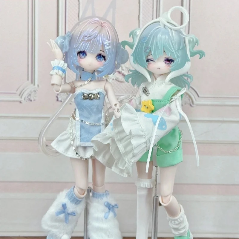 

Minty Fortune Sign Genie Series слепая коробка Minty Mystery Box 1/8 Фигурка Настольный орнамент Модная игровая игрушка для девочек Красивый подарок